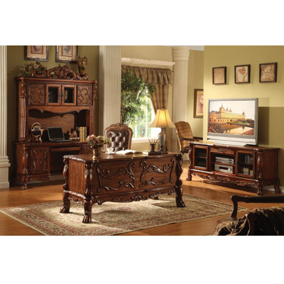 BUREAU INFORMATIQUE EXÉCUTIF AVEC HUTCH