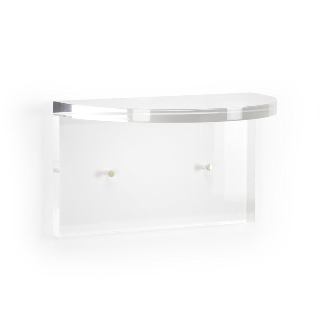 Plastic / Acrylic Bracket Shelf Chelsea House 