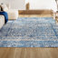 Tapis crème / bleu Misha Filigree-271435571
