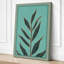 Stem in Seafoam Botanical - Wrapped Canvas-1383324444-1383324445