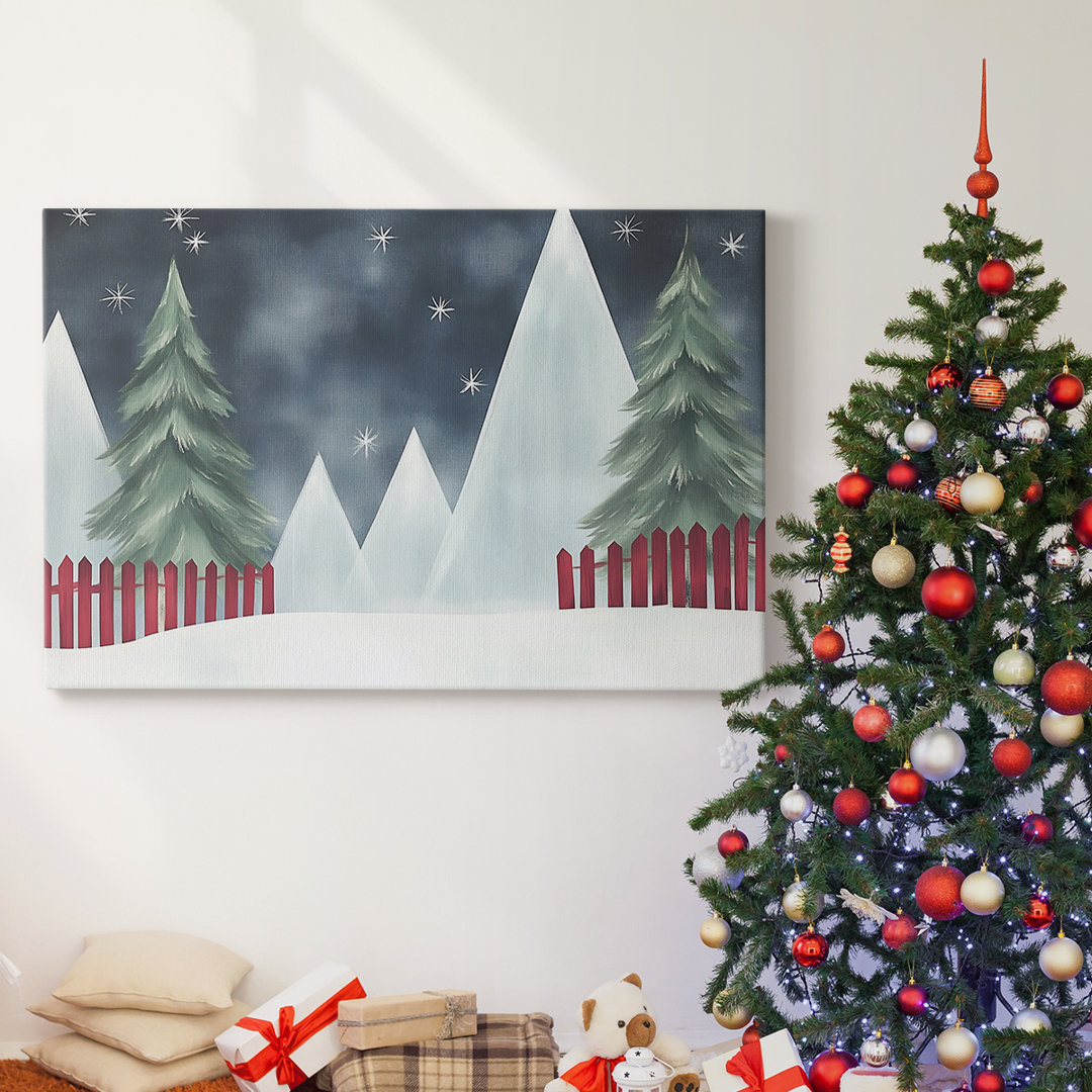 Christmas Holiday Arts - Gallery Wrapped Canvas The Holiday Aisle® Overall 