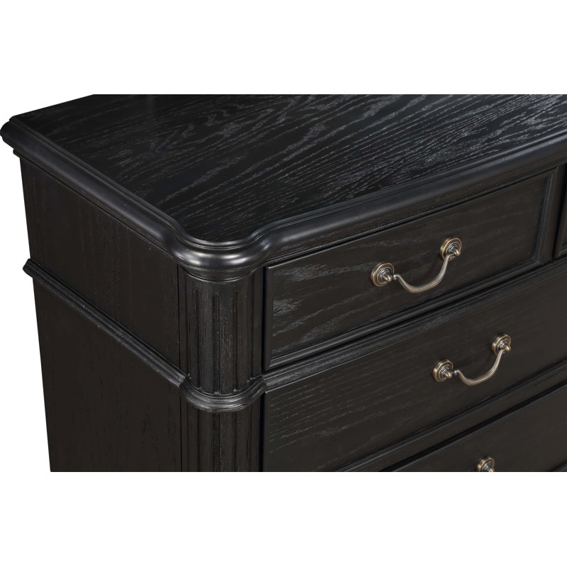 Table de chevet 3 tiroirs avec tiroir antique traditionnel