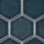 Carreau de mosaïque en porcelaine nid d'abeille 2 po x 2 po Tribeca-51020431