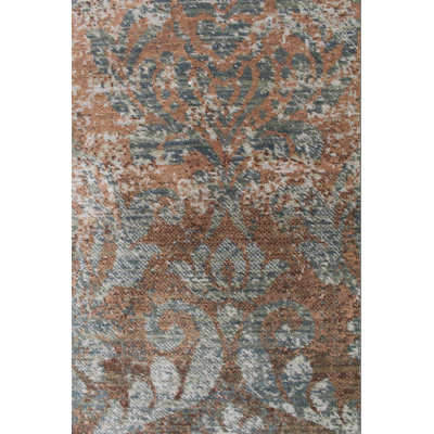 Devan One-of-a-Kind 5'3" X 8'3" Wool Area Rug in Brown