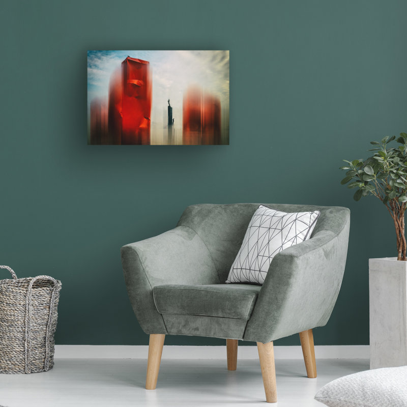 Œuvre sur toile «ologica soul », H 16 po x l 24 po