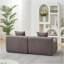 Canapé modulaire courbé Chenille-1771430793
