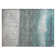 Machine Washable Indoor/Outdoor Xhevrie Teal Rug