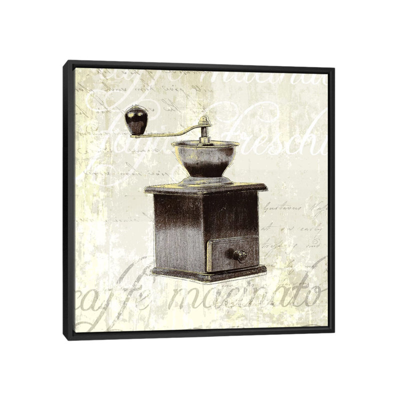 «Kitchen Aid I», reproduction d'impression sur toile tendue, H 18 po x l 18 po x P 1,5 po, Toile encadrée noire, Pas de tapis