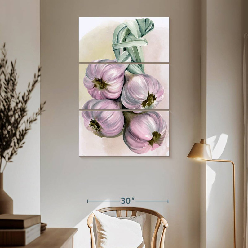 Yarlin Garlic Braid I, 50" H x 32" W
