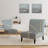 Brechta Vibrant Curve Design II - Velvet Upholstered Modern Slipper Chair-71876124