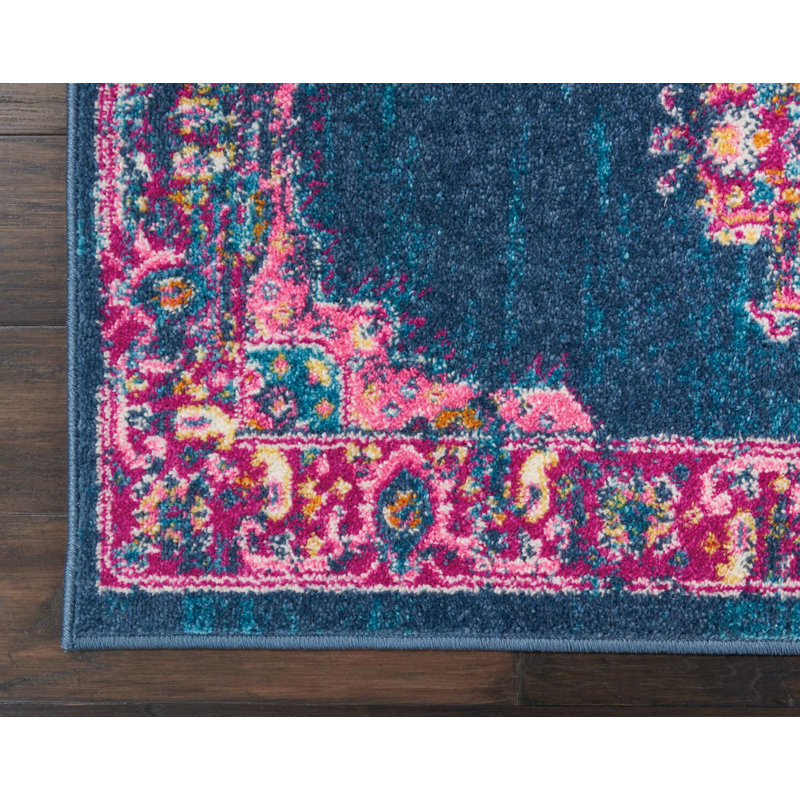 Tapis bleu, Tapis de couloir 2 pi 2 po x 7 pi 6 po