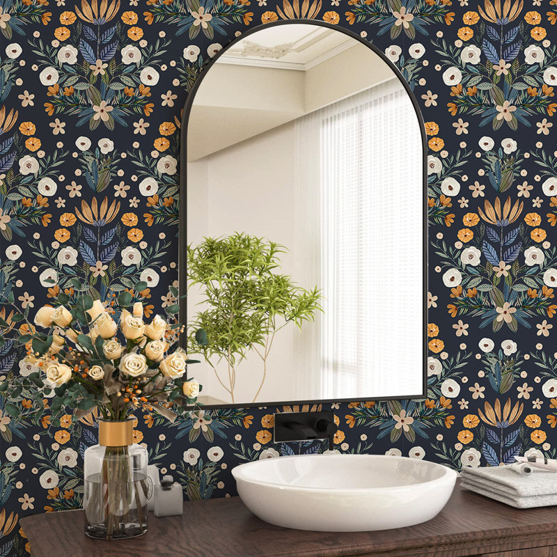 Meggi Peel & Stick Floral Roll