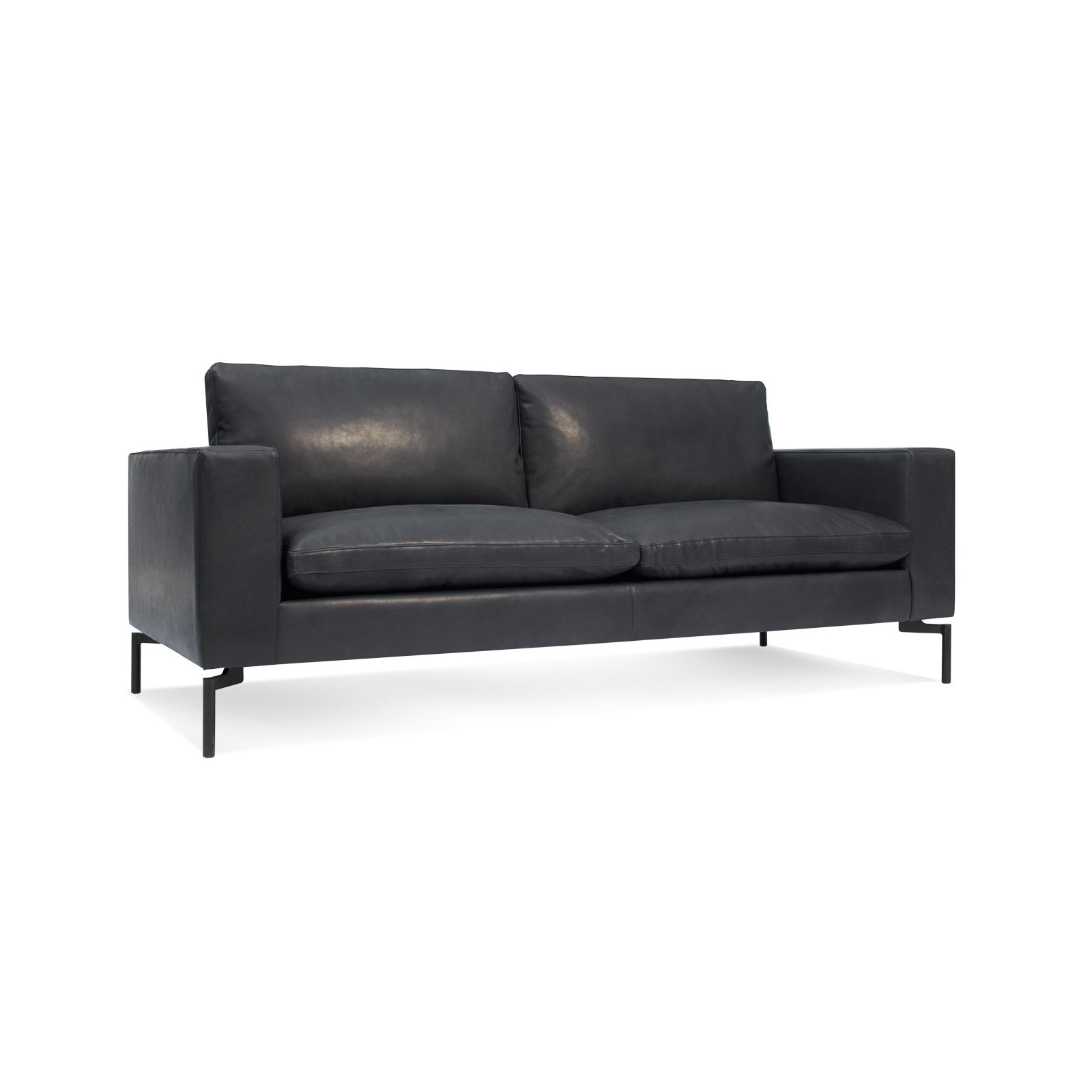 Granite Genuine Leather, 32" H x 78" W x 35" D