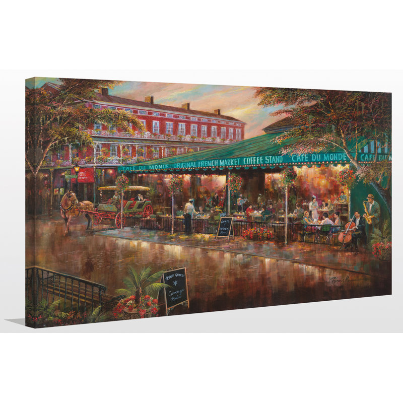 " Cafe Du Monde ", 18" H x 30" W