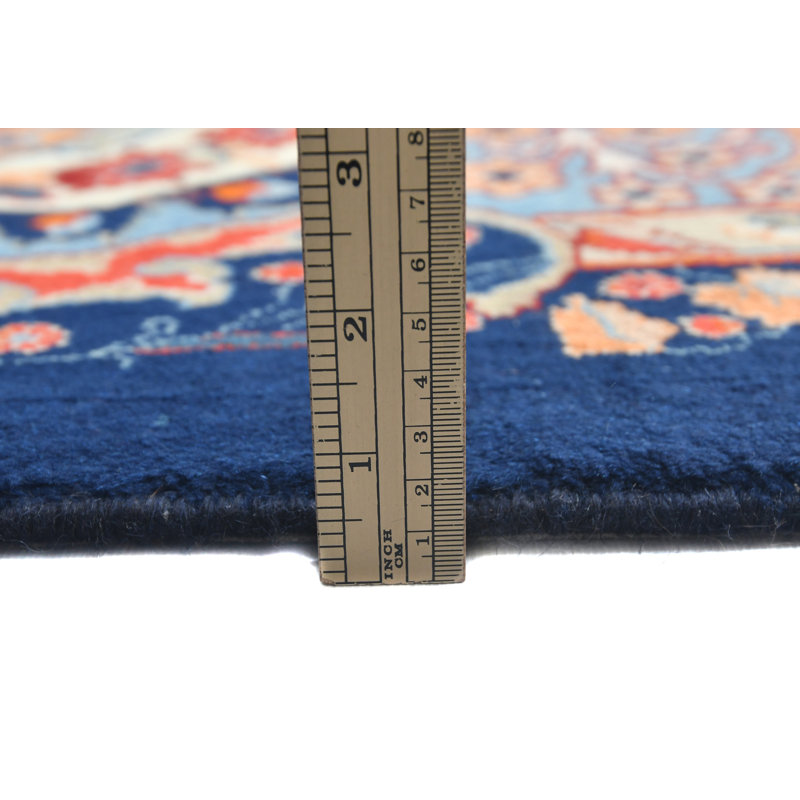 Tapis oriental unique de style marine foncé 10X13 One-of-a-Kind