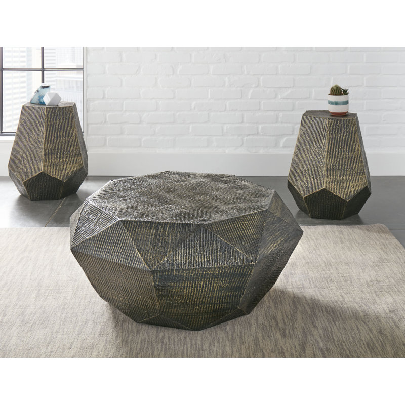Ensemble de 3 tables basses Donato