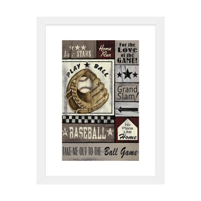 Baseball All Stars par Linda Spivey - impression d'art graphique