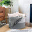 Bhargava Fabric Laundry Basket with Handles-1592213075