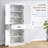 72" Tall Kitchen Pantry Storage Cabinet