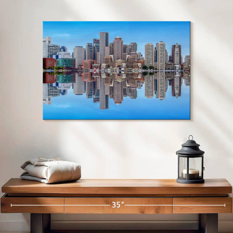 Reflet de l'horizon de Sirci Boston, H 16 po x l 24 po
