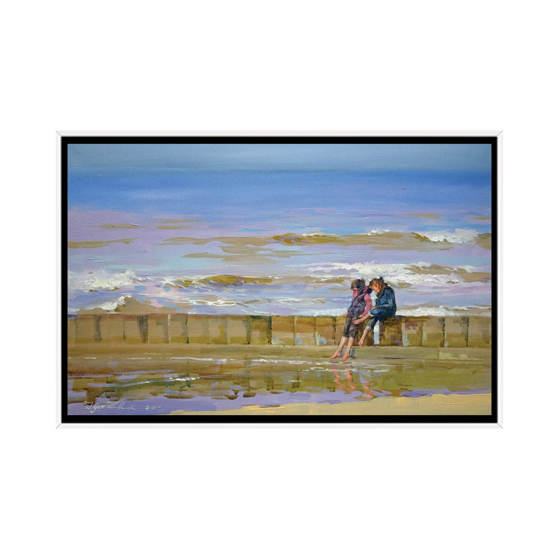 Windy Beach by Igor Zhuk - Painting on Canvas