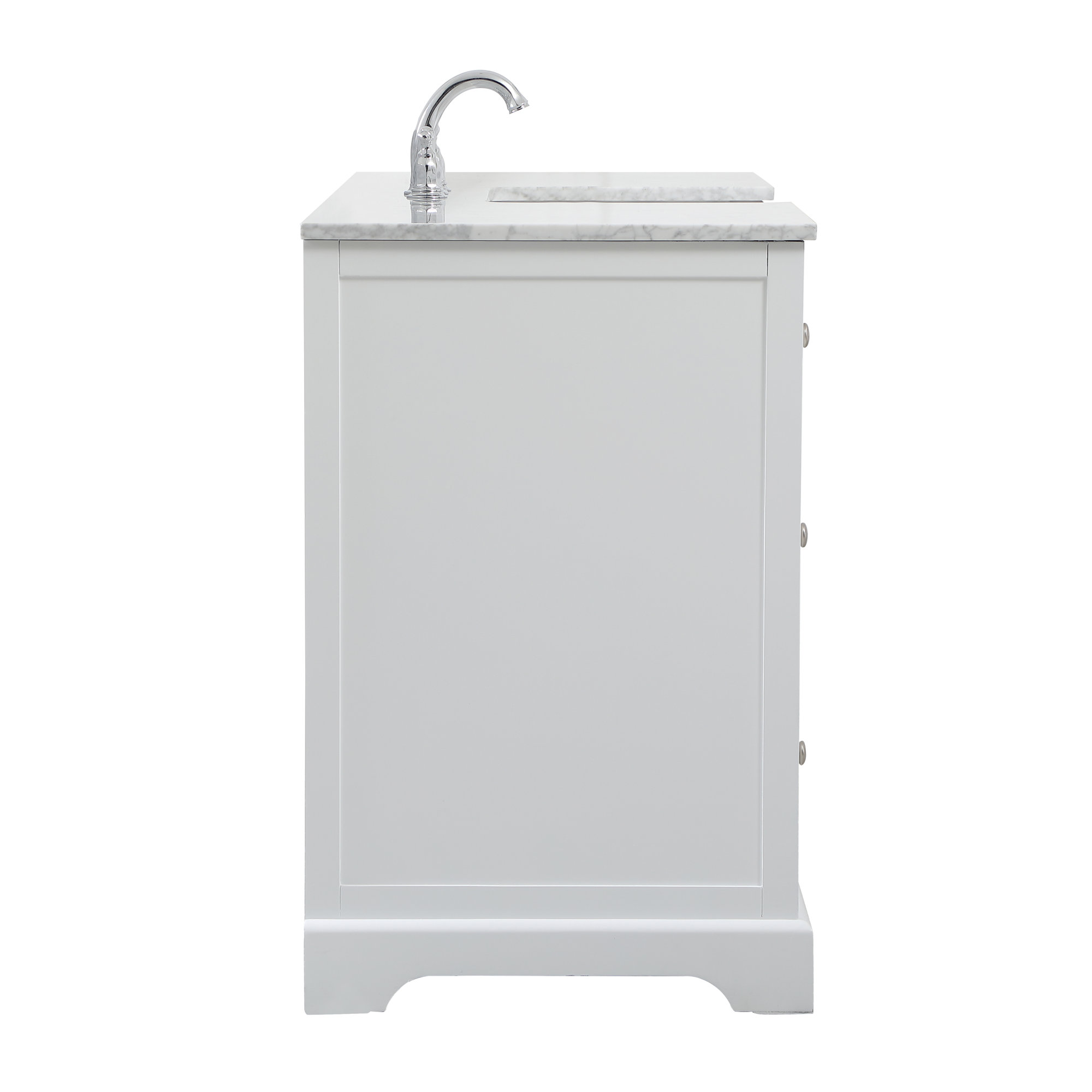 Pardue 60'' Single Bathroom Vanity, White