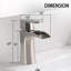 Robinet de salle de bain à un trou avec drain-59271538