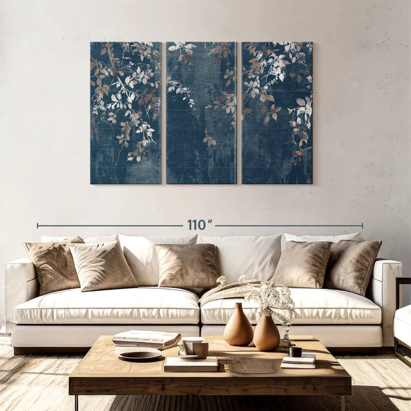 Jardin japonais Harnek Indigo, H 48 po x l 74 po