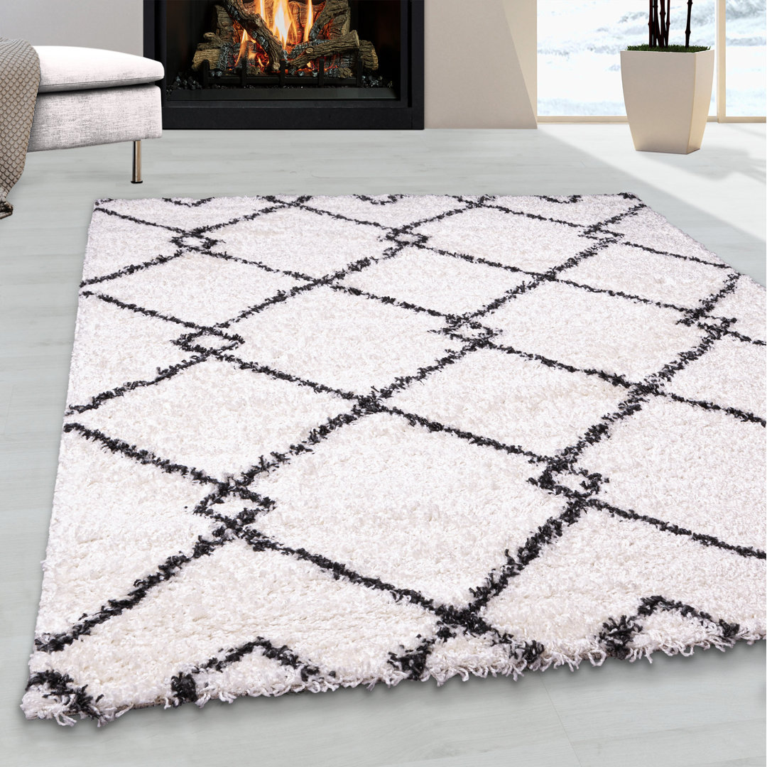 Toth Shaggy Cream Rug