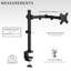 Single Monitor Desk Mount