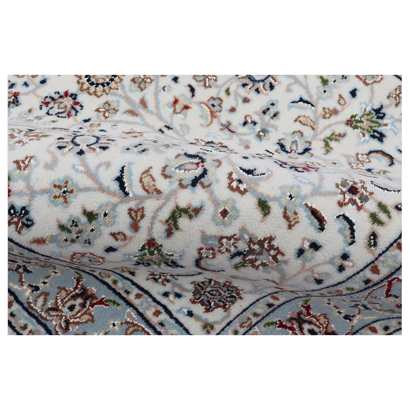 Oriental Area Rug in Ivory, Runner 2'6" x 12'