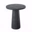 Table d'appoint ronde avec base piédestal