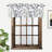 Atsunori Floral Tailored Window Valance