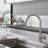 Single Handle Pull-down Kitchen Faucet-106445161