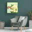 Art mural sur toile tendue - «Garden Stroll - Square 1» de Gail Fraser pour décoration de salon, de chambre à coucher ou de bureau - 35 x 35