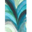 « big blue leaf i », reproduction de peinture à l’aquarelle sur toile tendue-89405153
