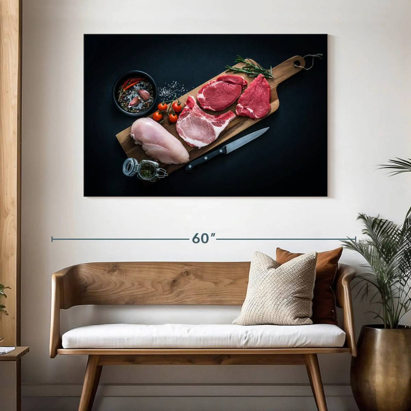 Choix de viande de boucher Yarlin, H 32 po x l 48 po