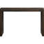 Console 54 po en bois massif, esthétique moderne pour diverses pièces 54 po, décoration de chambre rehaussante