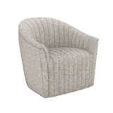 Channel Swivel Barrel Chair