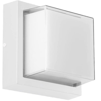 Plafonnier encastré blanc à DEL intégré 3,9 po H