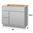 36'' Single Bathroom Vanity Base Only-95290428