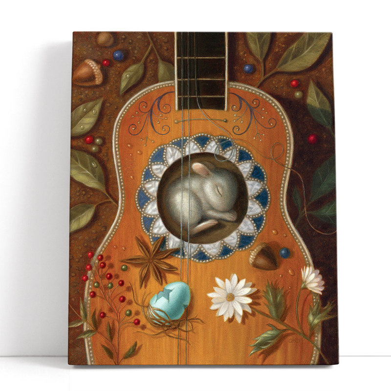 A Residence Of Resson - reproduction d'art sur toile, H 20 po x l 16 po