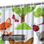 Rideau de douche avec 12 crochets Forest Forest-2003767415