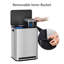 Stainless Steel Kitchen Rubbish Bin-138824833
