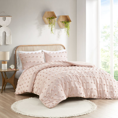Literie rose double / grand - et édredon