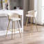Tabourets Dardar, avec repose-pieds chromé et base / tabouret de bar simple Golden Leg-1571417168-1566390690