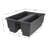 Lliwen Railing Planter - 20.75-Inch Flower Box with Drainage Insert - 6-Gallon Outdoor Planter Box - Deck, Porch, or Balcony Planter by Pure Garden-1622008563-1646933634