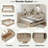 Wood Daybed With Storage Shelves, Sliding Doors And 3 Drawers-1179696214
