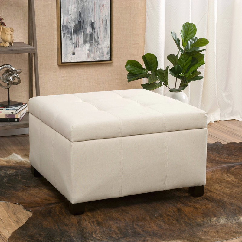 OTTOMAN RICHMOND KD STORAGE, Beige