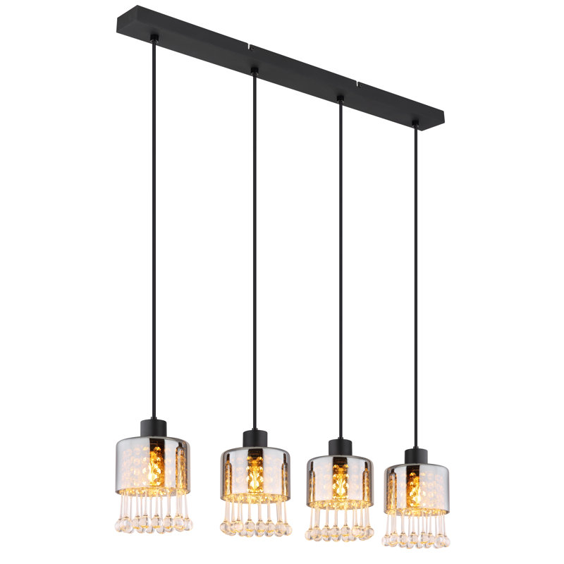 Banita 4 - Light Matte Black Pendant
